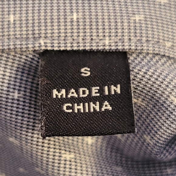 Zachary Prell Blue Button-down Dress Shirt size Small - Picture 4 of 6